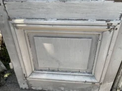 Porte fenêtre a deux vantaux en chêne massif XX siècle