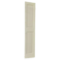Porte h220x42cm étroite de placard ancienne panneautée moulurée