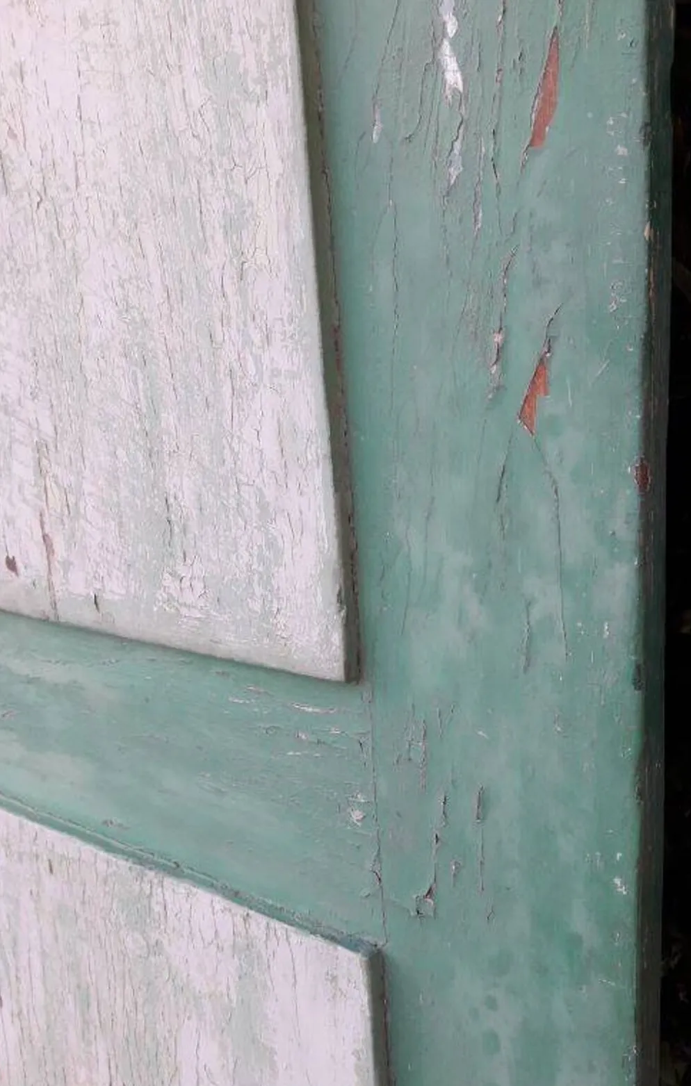 Porte H186,5xL75cm moulurée XVIII°intérieure