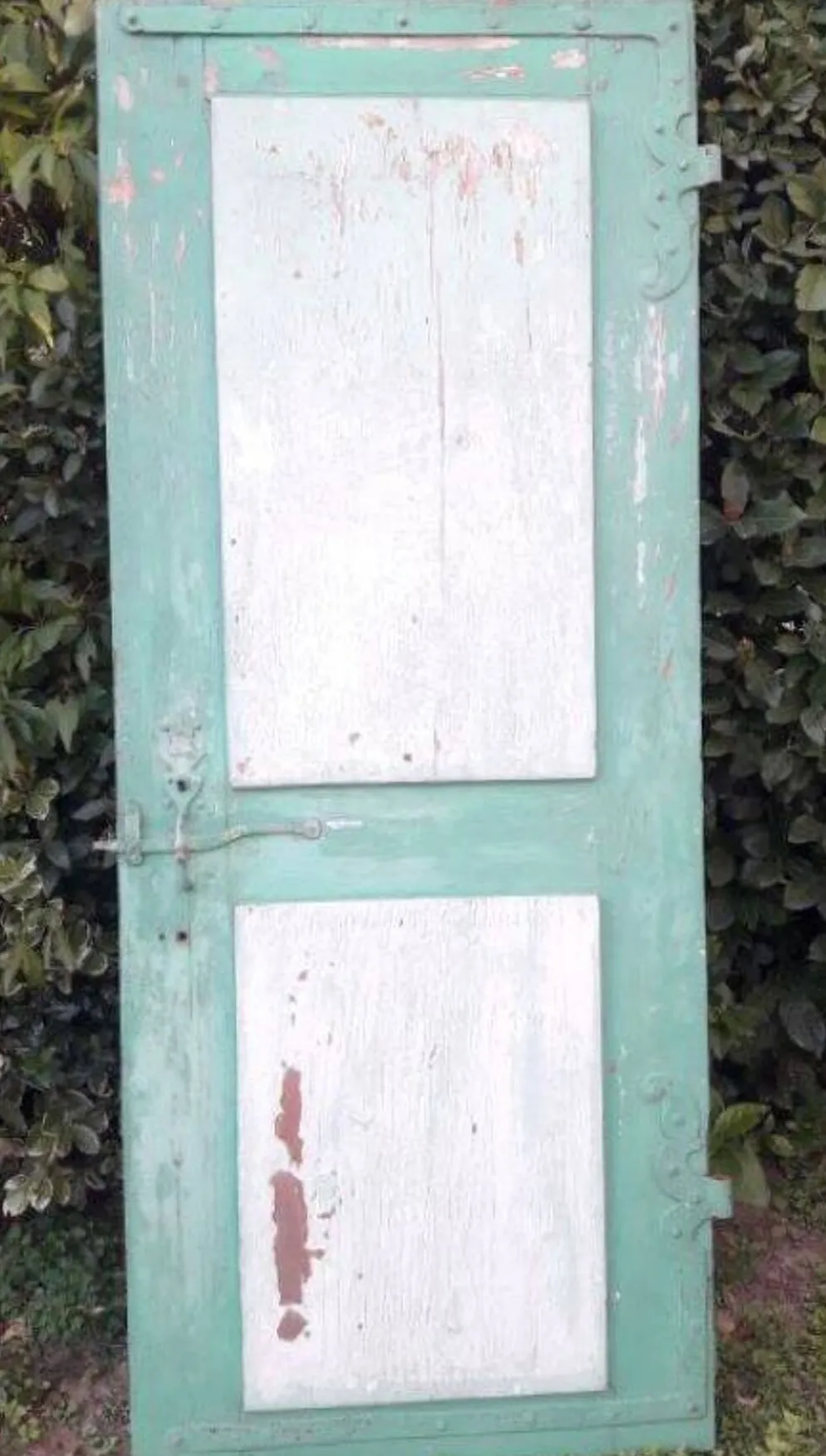 Porte H186,5xL75cm moulurée XVIII°intérieure