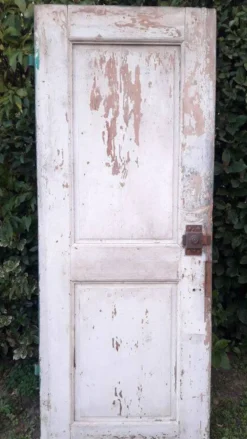 Porte H186,5xL75cm moulurée XVIII°intérieure