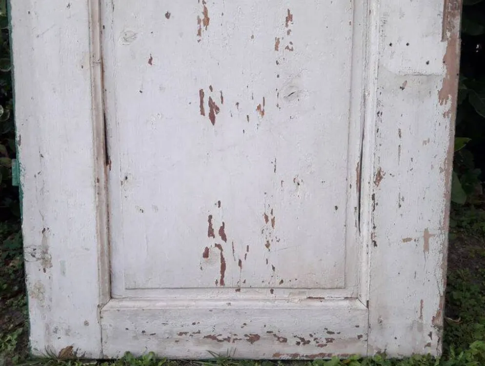 Porte H186,5xL75cm moulurée XVIII°intérieure