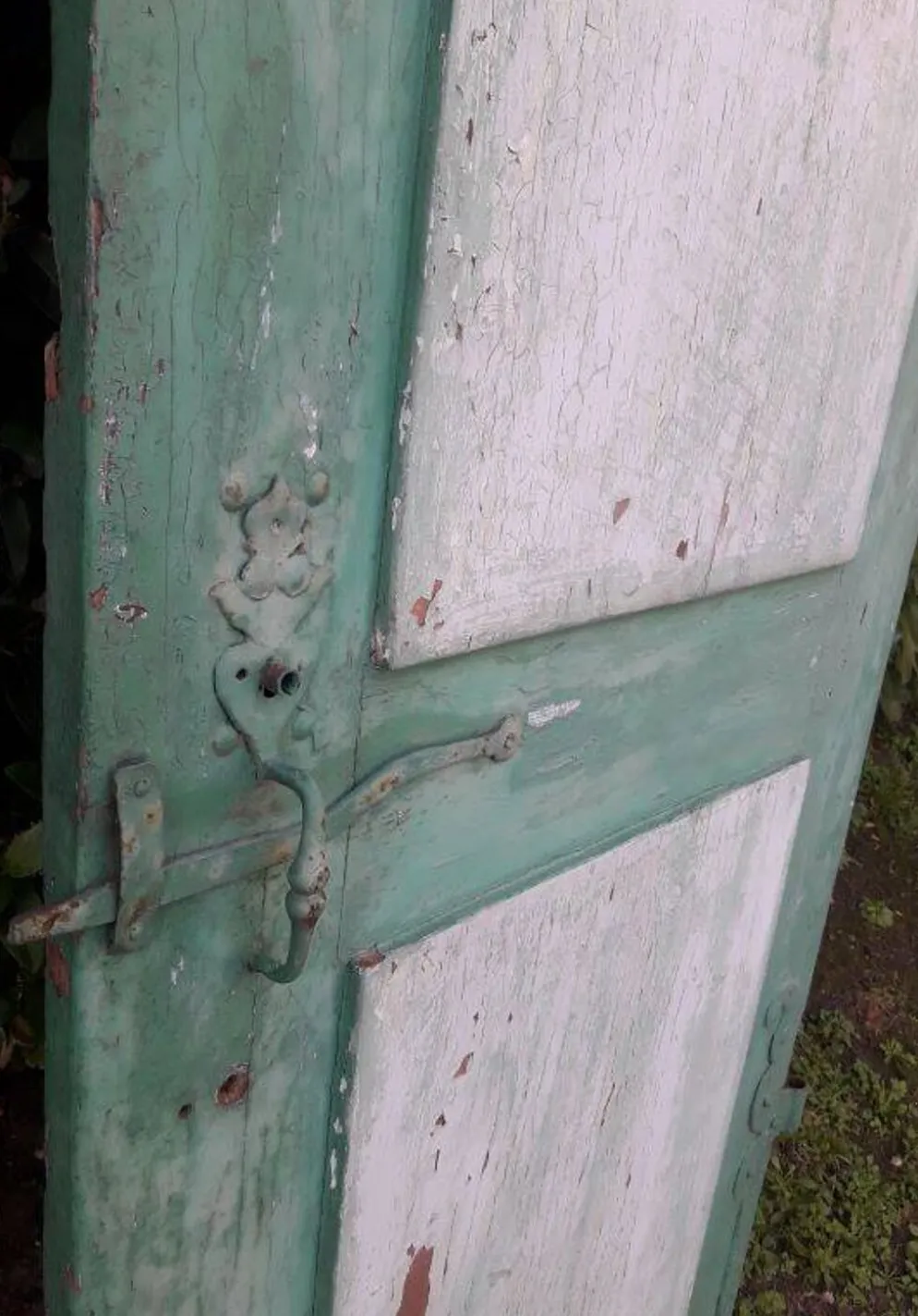 Porte H186,5xL75cm moulurée XVIII°intérieure