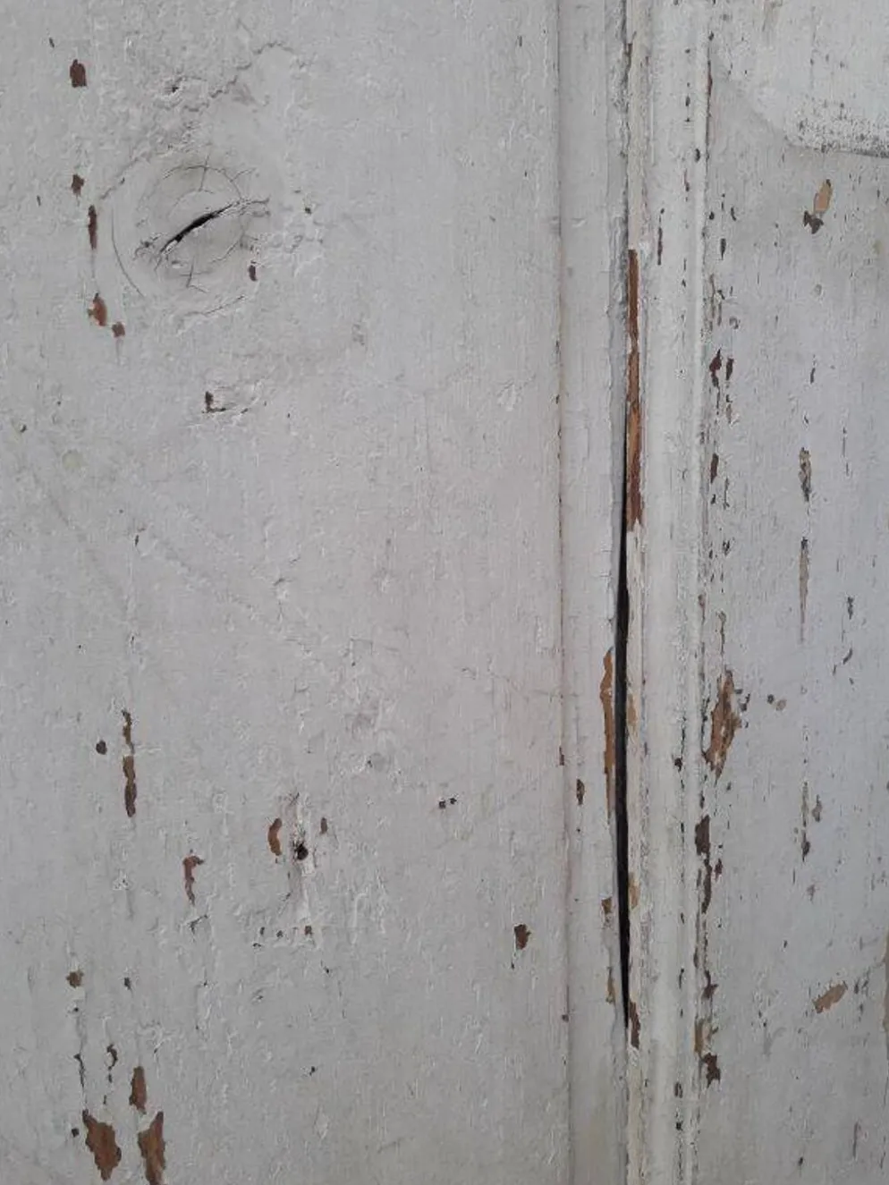Porte H186,5xL75cm moulurée XVIII°intérieure