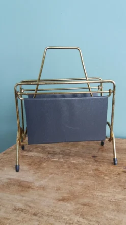Porte-lettres porte courrier moderniste style porte-revues Jacques Adnet