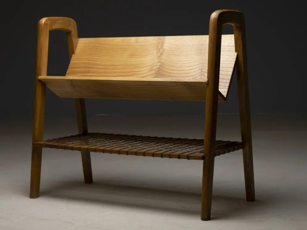 Porte-livre, Ladislav Bartoníček, années 1950, Tchécoslovaquie