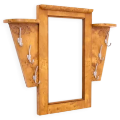 Porte-manteau Art Déco, Pologne, années 1940. Après rénovation.