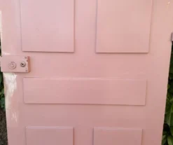 Porte palière 210,3x85,6cm ancienne moulurée