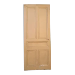 Porte palière 210,3x85,6cm ancienne moulurée