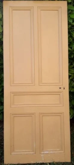 Porte palière 210,3x85,6cm ancienne moulurée