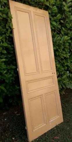Porte palière 210,3x85,6cm ancienne moulurée