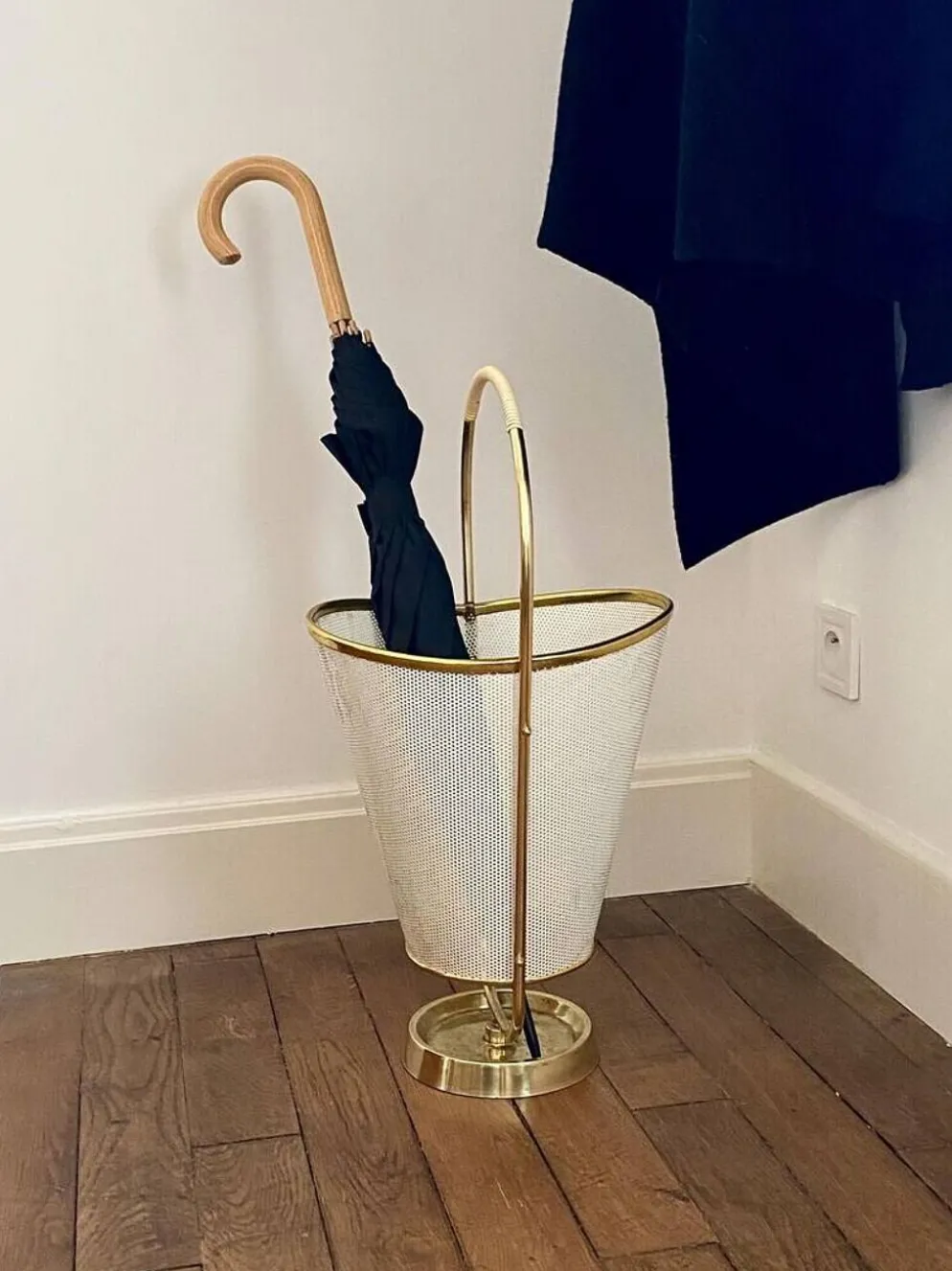Porte parapluie attribué à Mathieu Matégot, 1950's