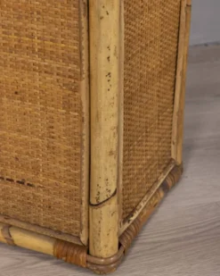 Porte-parapluie en bambou au design italien vintage des années 1960