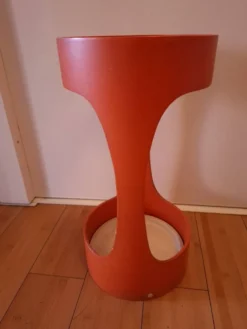 Porte parapluie en bois vintage 70'S