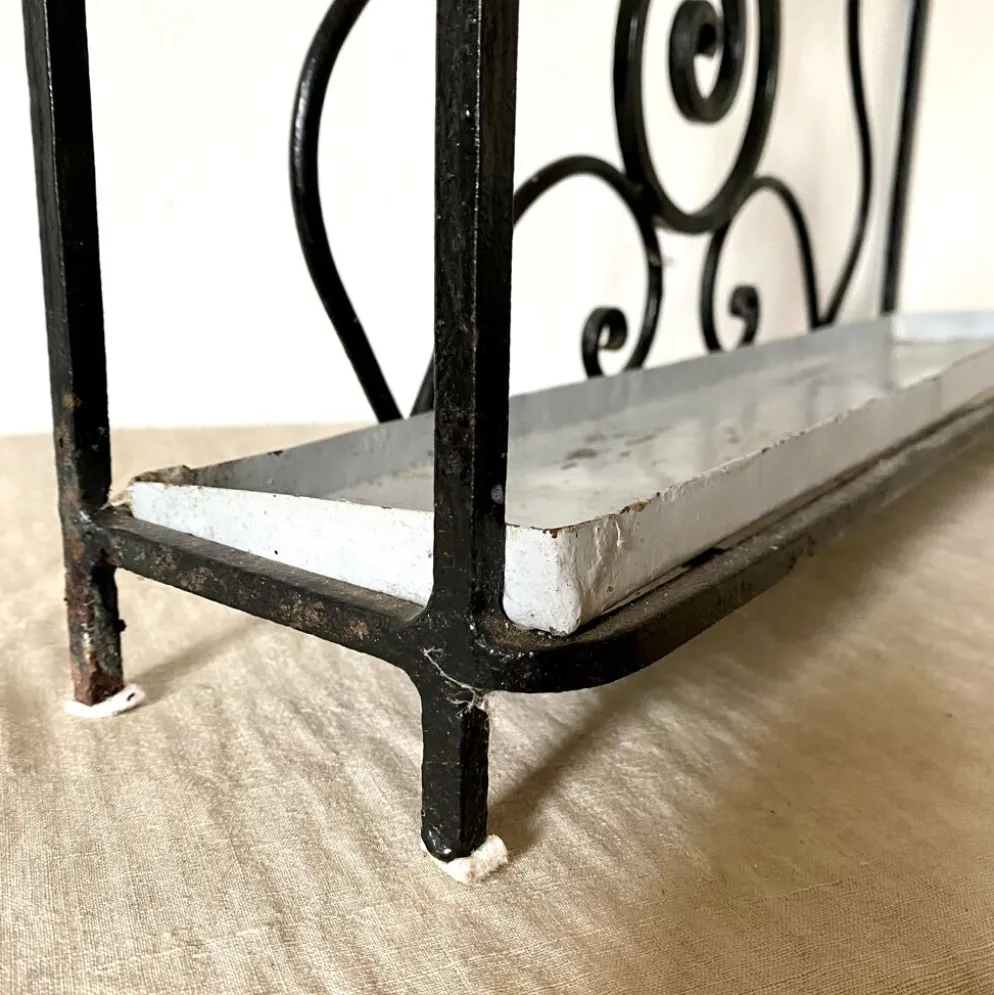 Porte parapluie en fer forgé