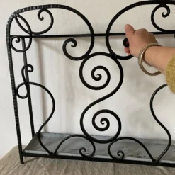 Porte parapluie en fer forgé