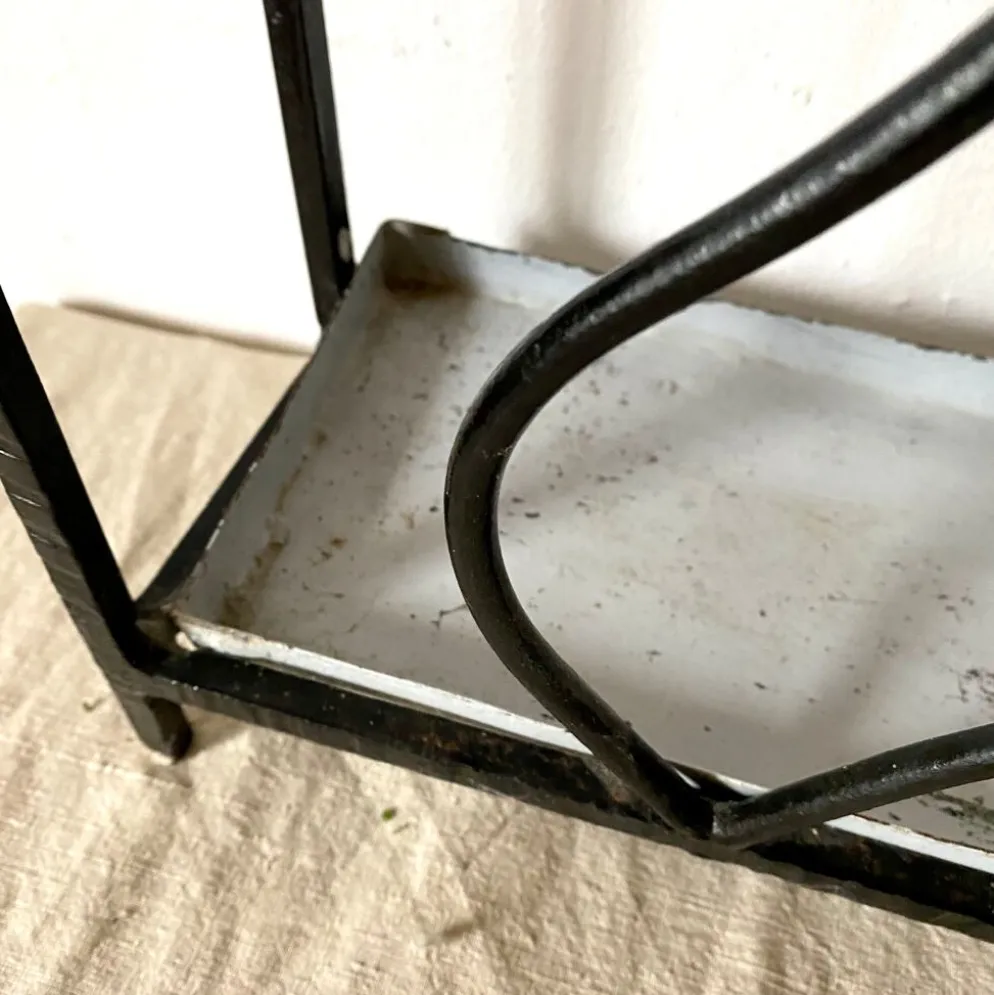 Porte parapluie en fer forgé