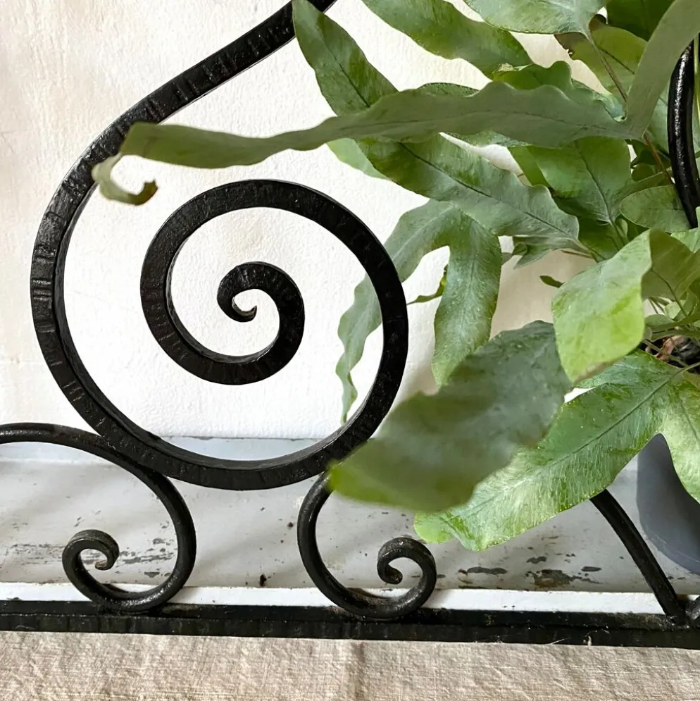 Porte parapluie en fer forgé