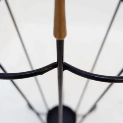 Porte-parapluie en fer forgé mid-century - années 1960