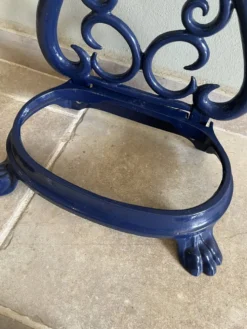 Porte-parapluie en fonte émaillée, début du XXeme siècle
