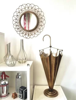 Porte parapluie en laiton 1960
