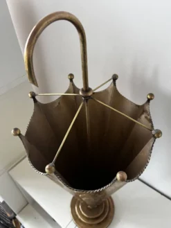 Porte parapluie en laiton 1960