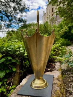 Porte parapluie en laiton années 60 vintage