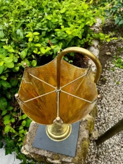 Porte parapluie en laiton années 60 vintage