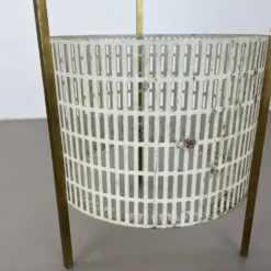 Porte-parapluie en laiton de style Mategot , Hollywood Regency, France années 50