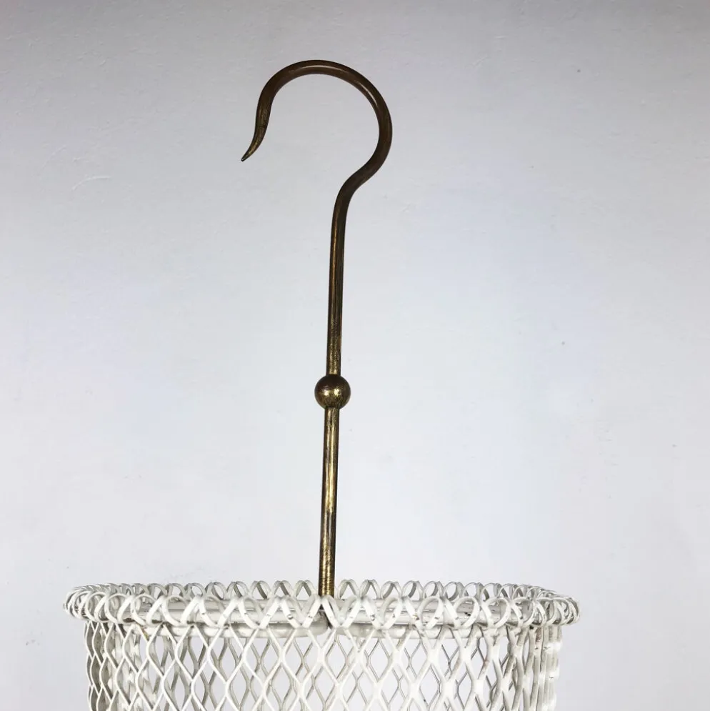 Porte-parapluie en métal 1960