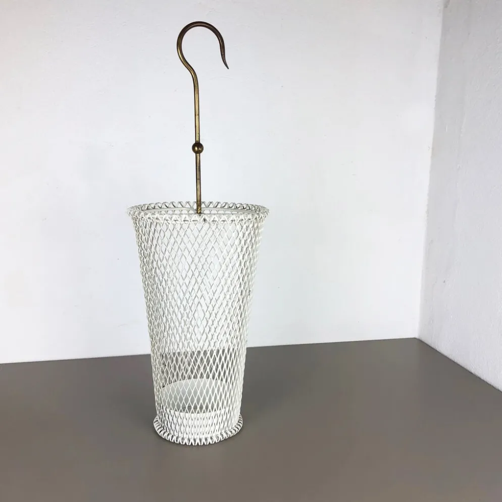 Porte-parapluie en métal 1960