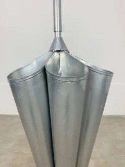 Porte parapluie métal gris 97 cm
