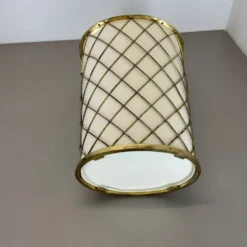 Porte-parapluie original en laiton des années 1950 par Vereinigte Werkstätten München, Allemagne