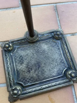 Porte-parapluie, porte-canne en laiton vintage
