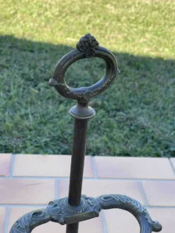 Porte-parapluie, porte-canne en laiton vintage