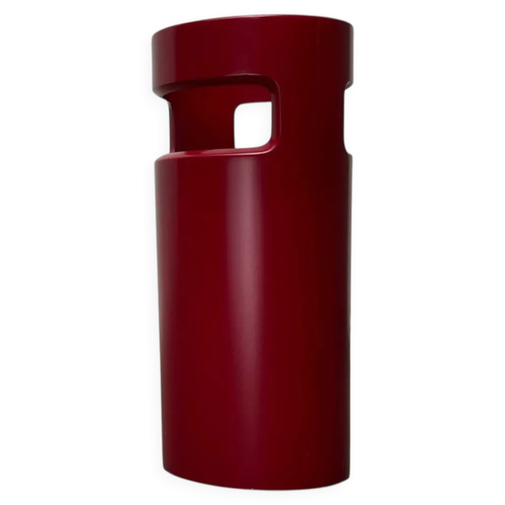 Porte-parapluie rouge allemand de style espace moderne du milieu du siècle, années 1960