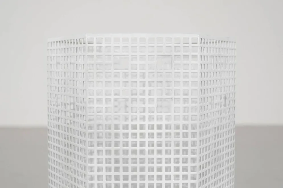 Porte-parapluies Josef Hoffmann pour Bieffeplast, Allemagne, 1905.