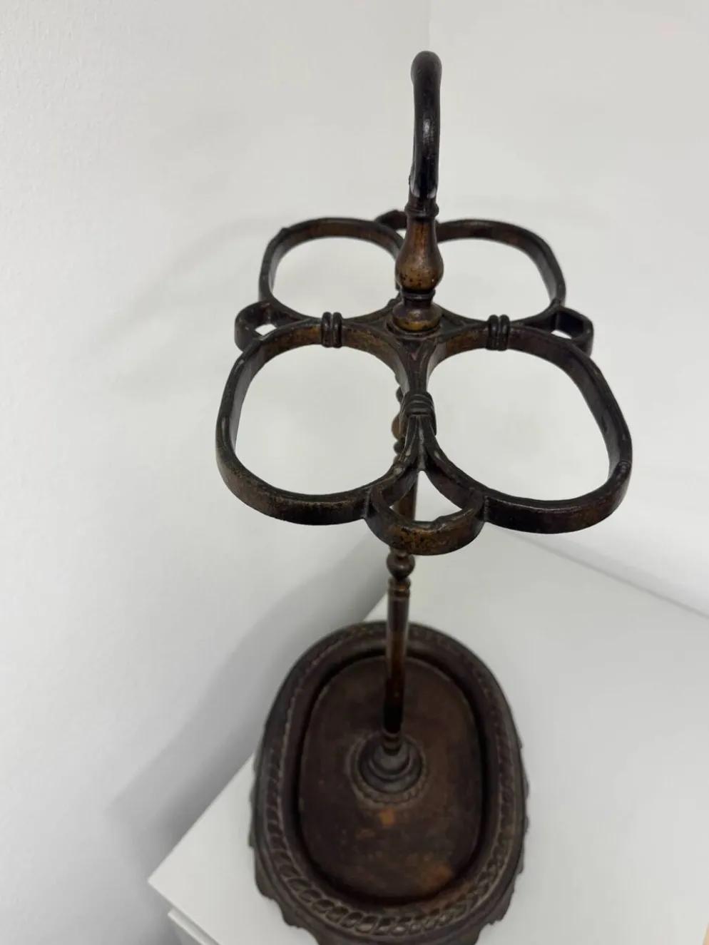 Porte-parapluies porte cannes en fonte XIXe s / Style Napoléon III