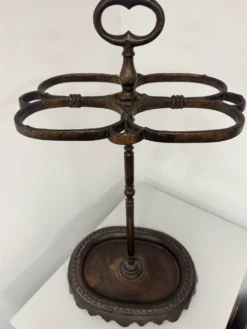 Porte-parapluies porte cannes en fonte XIXe s / Style Napoléon III
