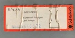 Porte-parapluie série Quadro de l'ère spatiale du milieu du siècle par Jürgen Lange pour Schönbuch, Allemagne, années 1960