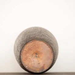 Porte-parapluies vintage en cuivre martelé, années 70