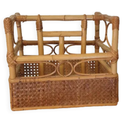 Porte revue en cannage