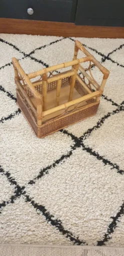 Porte revue en cannage