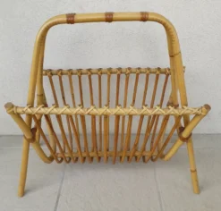 Porte-revue en rotin