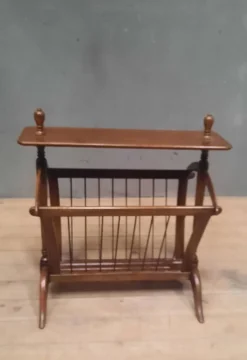Porte revu en acajou