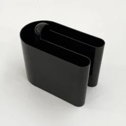 Porte-revue noir par Rodolfo Bonetto pour Bilumen, 1970