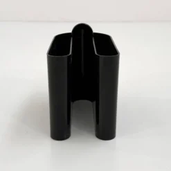 Porte-revue noir par Rodolfo Bonetto pour Bilumen, 1970