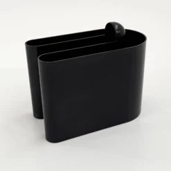Porte-revue noir par Rodolfo Bonetto pour Bilumen, 1970