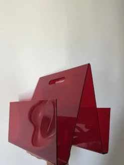 Porte revue plexiglas