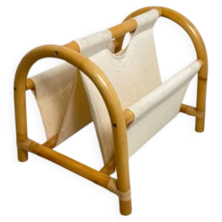 Porte revues bambou 1980